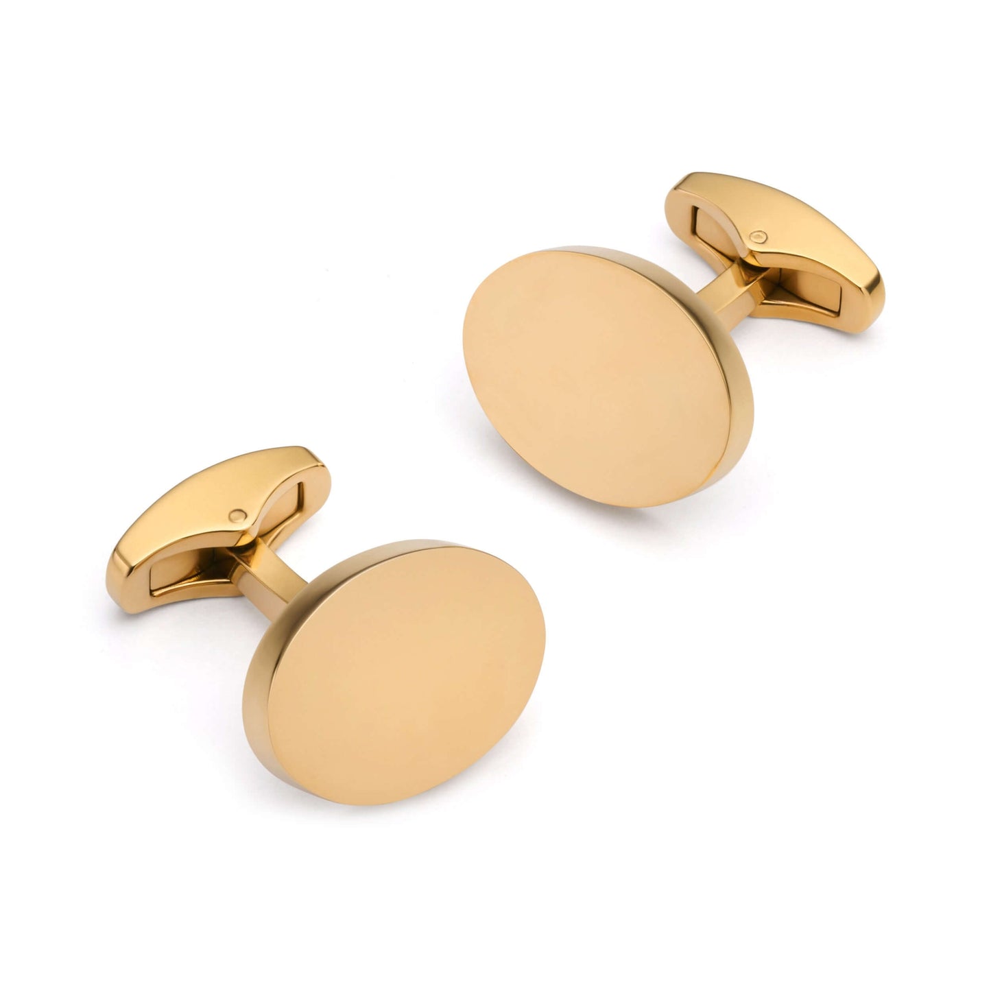 Oval Cufflinks In Gold