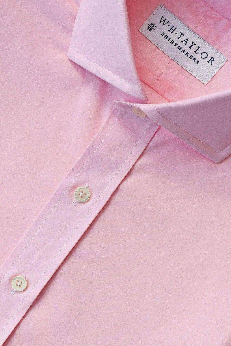 Pack of Three Plain Pink Poplin Ladies Bespoke Shirt - whtshirtmakers.com